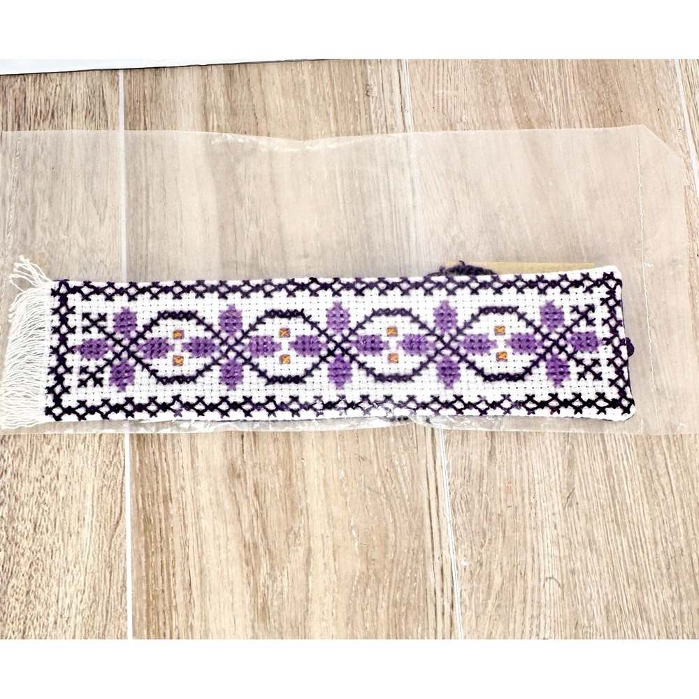 Embroidery Bookmark With Tassel Cute Book Handmade Gift